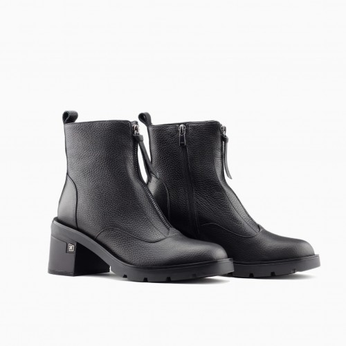 Ботинки женские 6014 KA/ SIYAH FLOTE