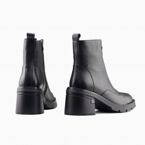 Ботинки женские 6014 KA/ SIYAH FLOTE