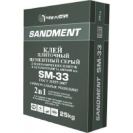 См Клей ЧЕЛСИ-КЕРАМОГРАНИТ SM-33  25кг (56)