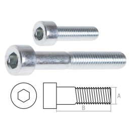 Винт 6х35 с внутр шестигр. цинк DIN912 (31739-5)
