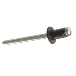 Заклепки 4,8х12мм, RAL 8017 коричневый (50шт)