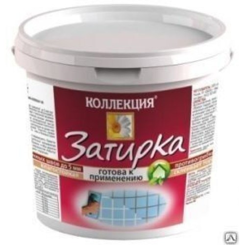 Затирка бежевая 0,8кг КОЛЛЕКЦИЯ