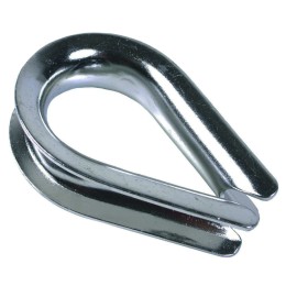 Коуш DIN 6899, 4 мм, оцинк(4-304495-04)